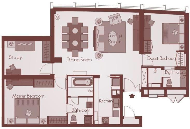 Oakwood Residence Thượng Hải Ngoại thất bức ảnh